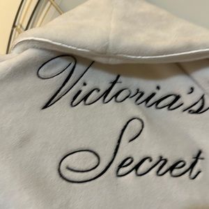 Victoria’s Secret white plush robe